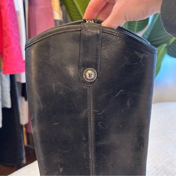Frye black melissa boots sz 6.5 - Picture 4 of 8
